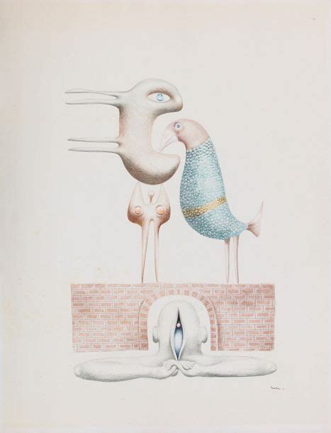 Jules Perahim Surrealist Figures 1972 1972 MutualArt