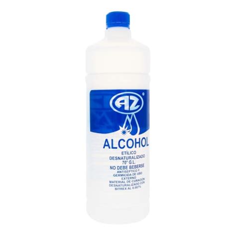 Compra Alcohol etílico az desnaturalizado 70 azul 1l en Prixz