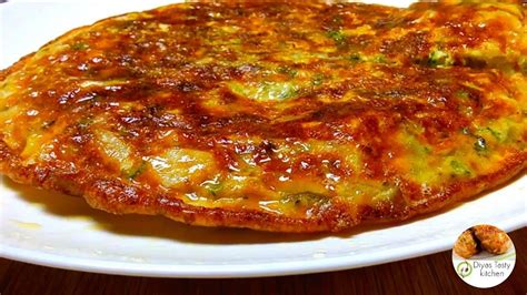 Cabbage Onion Omelette L Cabbage Omelette Recipe L Spanish Omelette L