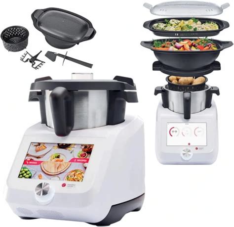 Monsieur Cuisine Smart Robot Multifonctions Silvercrest W Blanc