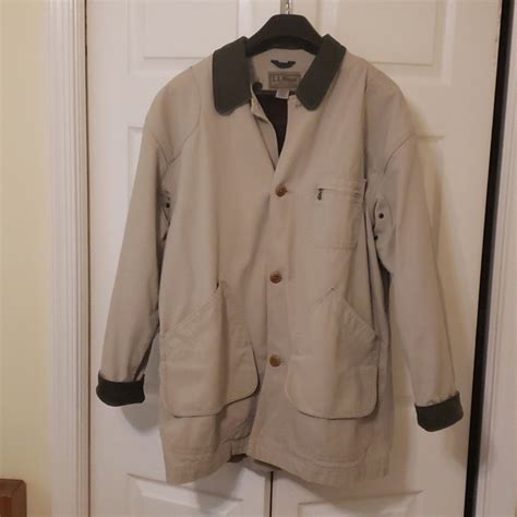 L L Bean Jackets Coats Mens Original Field Coat With Woolnylon