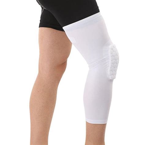 Padded Compression Knee Sleeves Basketball And Wrestling Hexpads Upliftex