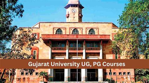 Gujarat University To Introduce 4 Year Ug 1 Year Long Pg Courses From