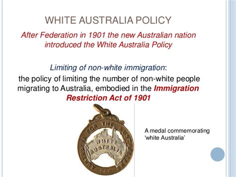 White Australia Policy • Australia First Party