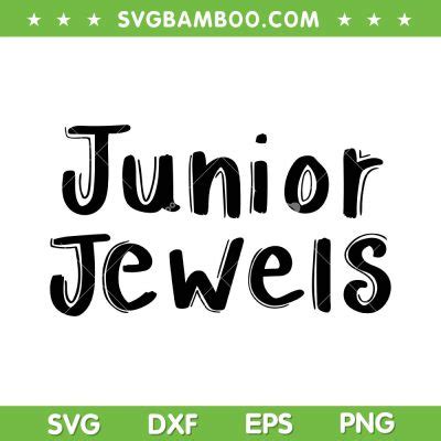 Junior Jewels SVG PNG