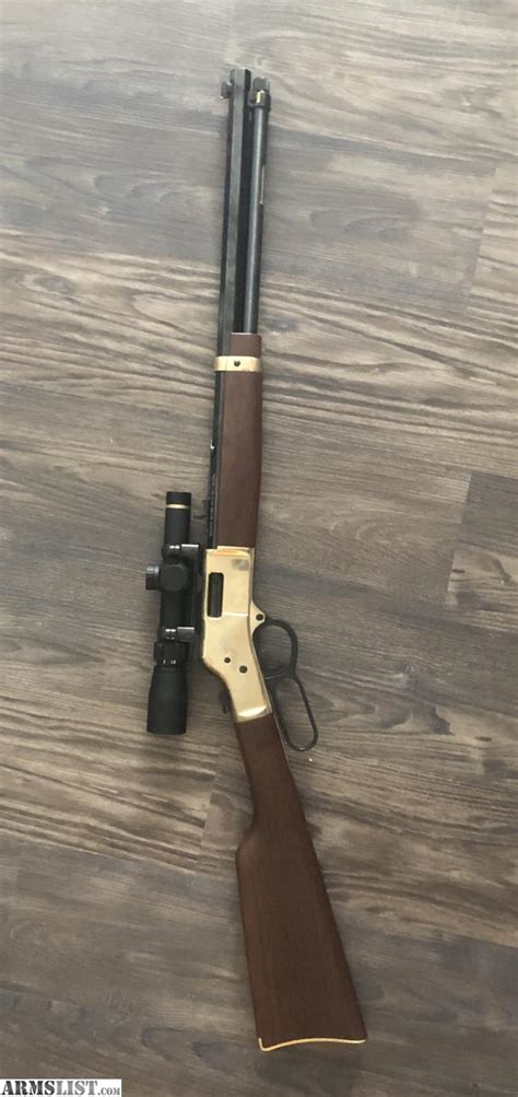 Armslist For Sale Henry Big Boy Mag Brass With Luepold Scope