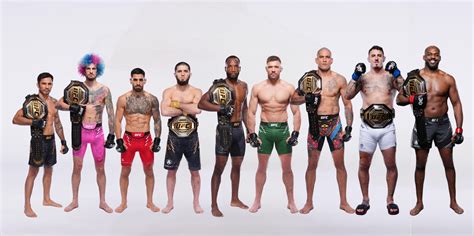 UFC Champions Size comparison : r/ufc