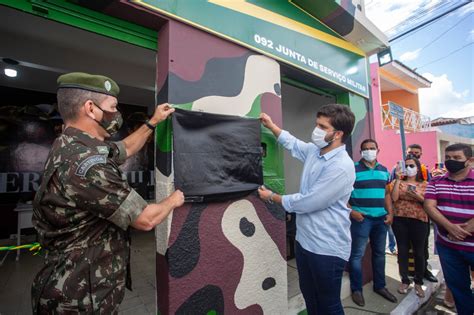 Prefeito Lucas Santos reinaugura Junta de Serviço Militar de Traipu AMA