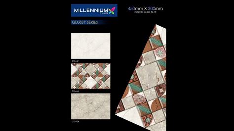 Millennium Tiles Europe 300x450mm 12x18 Digital Ceramic Glossy Wall