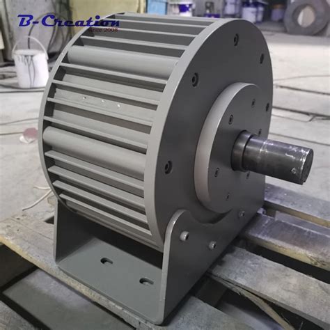 5kw Low Rpm Ac220v 380v Three Phase Permanent Magnet Generator In Alternative Energy Generators