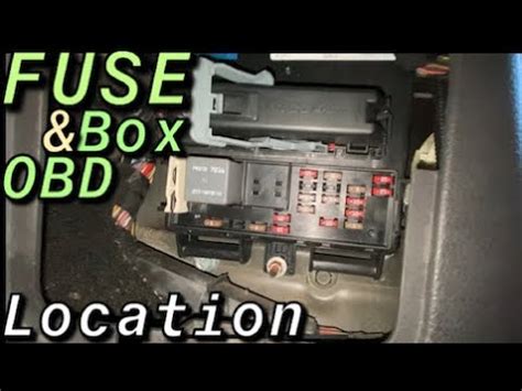 Fuse Box On 2006 Mustang Gt