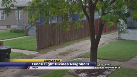 Fence Fight Divides Neighbors Youtube