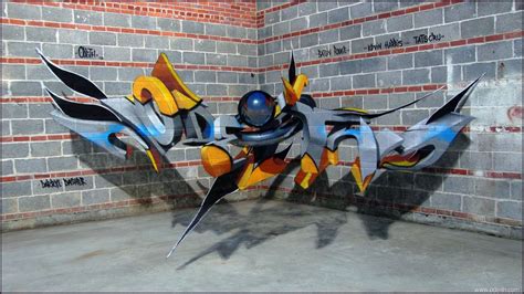 3d Graffiti By Odeith Graffiti 3d Graffiti Street Art 3d Street