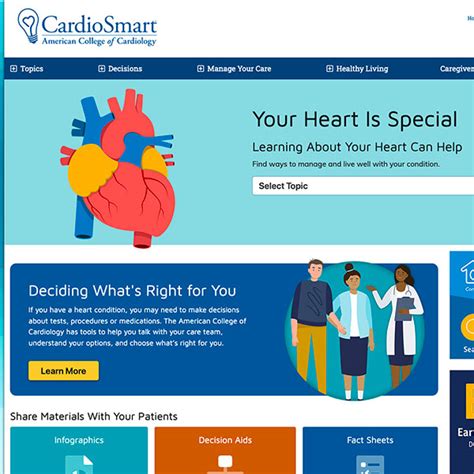 Cardiosmart Debuts New Website For Patients Clinicians American