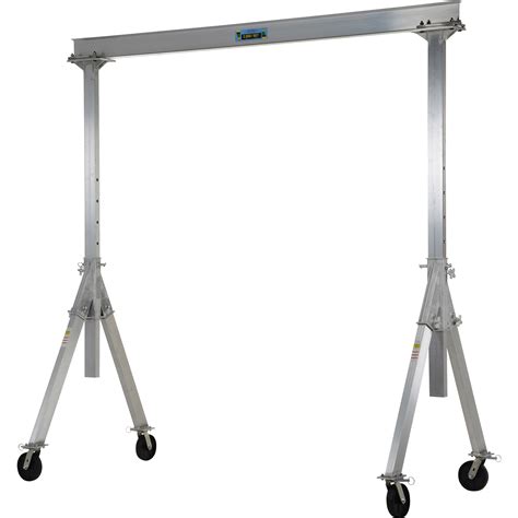 Vestil Adjustable Height Aluminum Gantry Crane Lb Capacity