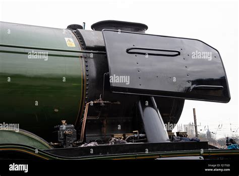 The A3 Steam Engine Flying Scotsman At The National Railway Museum In