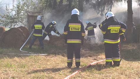 2016 08 30 Pożar Przespolew Pański OSP Kamien pl Ochotnicza