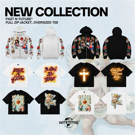 future holyweek collection oversized tee fullzip hoodie