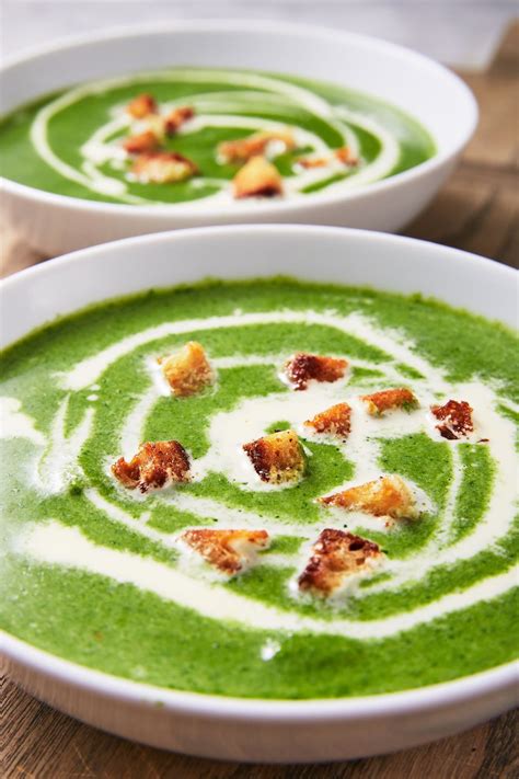 Creamy Spinach Soup Is The Coziest Way To Eat Healthy Recipe