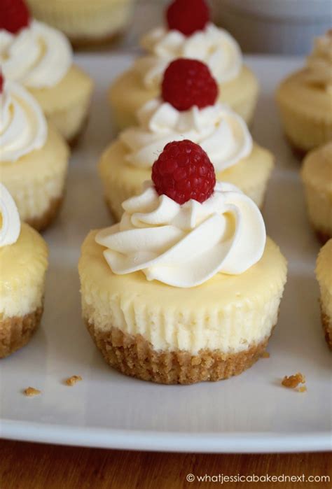 Mini Lemon Cheesecakes What Jessica Baked Next