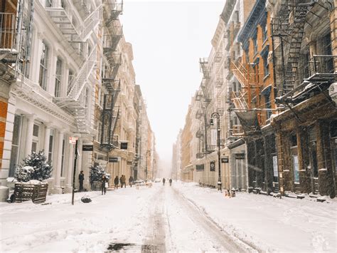 Introducir 34 imagen fond d écran new york neige fr thptnganamst edu vn