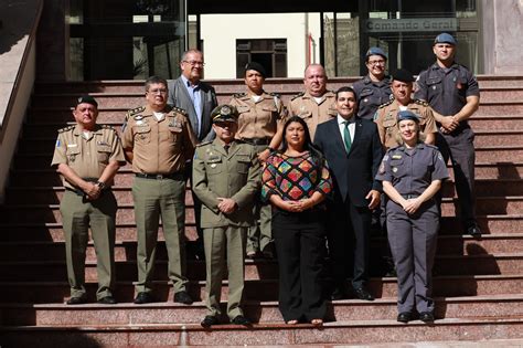 Visita De Comitiva Do Governo De Alagoas Di Rio Do Comandante Geral