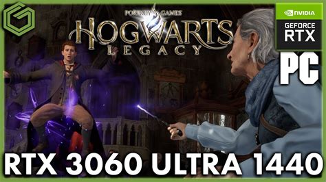 Hogwarts Legacy RTX 3060 Ryzen 5600X Performance Recommended