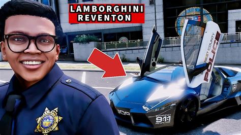 Gta Franklin S New Lamborghini Reventon Patrol Gta Real Life Mod