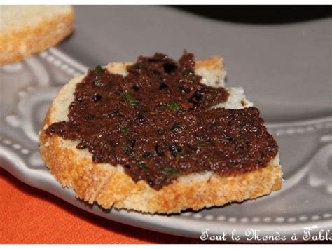 Tapenade Noire Au Basilic Recette Ptitchef