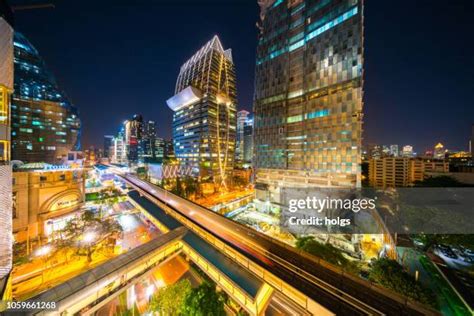 bangkok phloen chit station stock  high res pictures