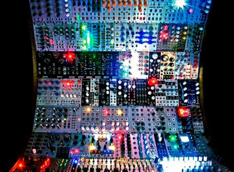 This Custom Synth Packs In The Sound With 200 Modules Make