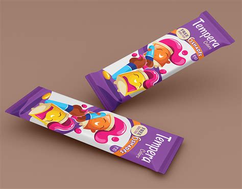 Tempera Colors Package Design on Behance