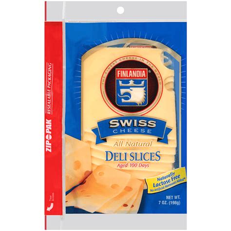 Finlandia Cheese Deli Slices Swiss Swiss Carlie C S