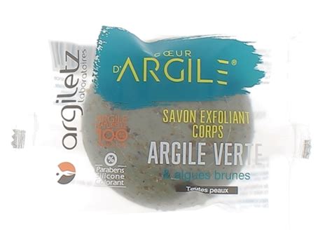 Savon Exfoliant L Argile Verte Stimulant Argiletz