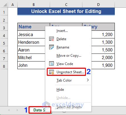 How To Unlock Excel Sheet For Editing With Quick Steps ExcelDemy