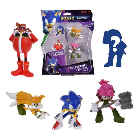 PACK 5 FIGURAS SONIC DE 7 CMS PACK 1 SONIC Jugueterías Ansaldo