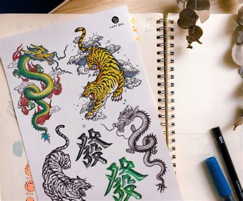 Top more than 73 tiger tattoo chinese - in.coedo.com.vn