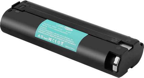 Creabest New 2 Packs 72v 3500mah Ni Mh Replacement Battery Compatible With Makita