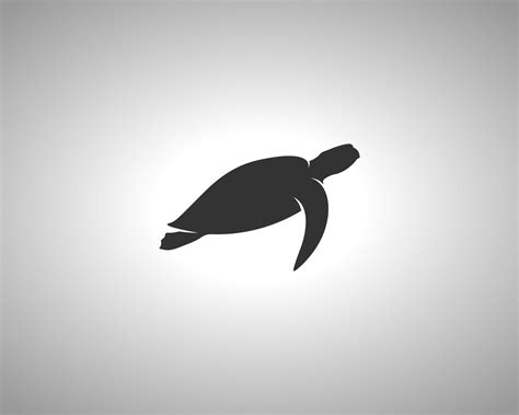 turtle vector silhouette 21623331 Vector Art at Vecteezy