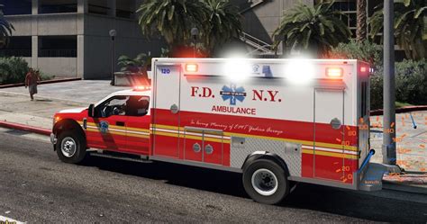 Fdny Lsfd Ambulance Els Non Els Fivem Replace Gta Mods Hot Sex Picture