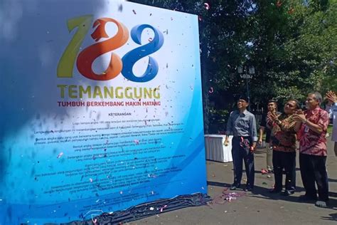 Pemkab Temanggung Launching Logo Dan Tagline Hut Ke Kabupaten