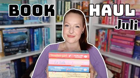 B Cher Haul Neuzug Nge Im Juli Reading With Maren Youtube