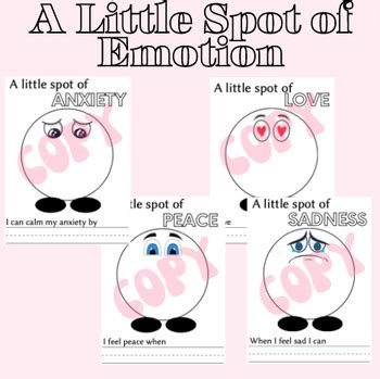 A Little Spot of Emotion Activities (All 7 Spots) by MissDouglasDesigns