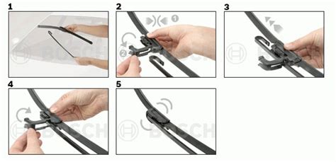 Комплект стеклоочистителей Bosch Aerotwin AR601S (3397118907, AR 601 S ...