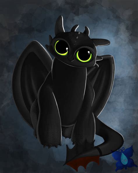 Toothless fan art by toyas-world on DeviantArt