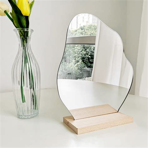 Amazon.com - Preppy Room Decor Desk Mirror, Table Decr Aesthetic Mirror ...