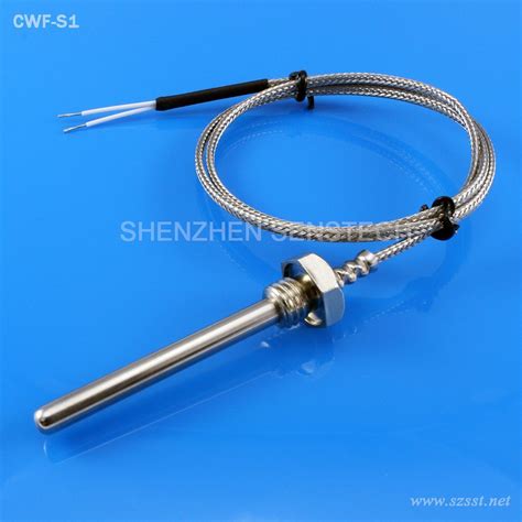 Stainless Steel Screw Type High Temperature Rtd Pt100 Temperature Sensor Pt100 Temperature