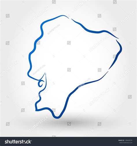 Map Ecuador Map Concept Stock Vector (Royalty Free) 128404574 ...