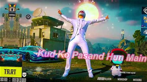 Kud Ko Pasand😎😎pubg Mobile Lobby Edit Ii By Shrarti Irtaza Youtube