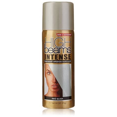 High Beams Intense Temporary Spray On Hair Color Silver 27 Ozpack